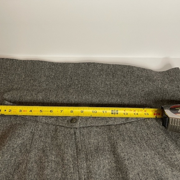 Vintage Ira Joyce Pure 100% Wool Made in USA Midi  Pencil Skirt | Size 16 - Picture 10 of 11